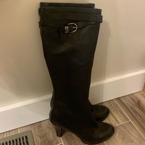 Via Spiga black leather boots - size 9 1/2